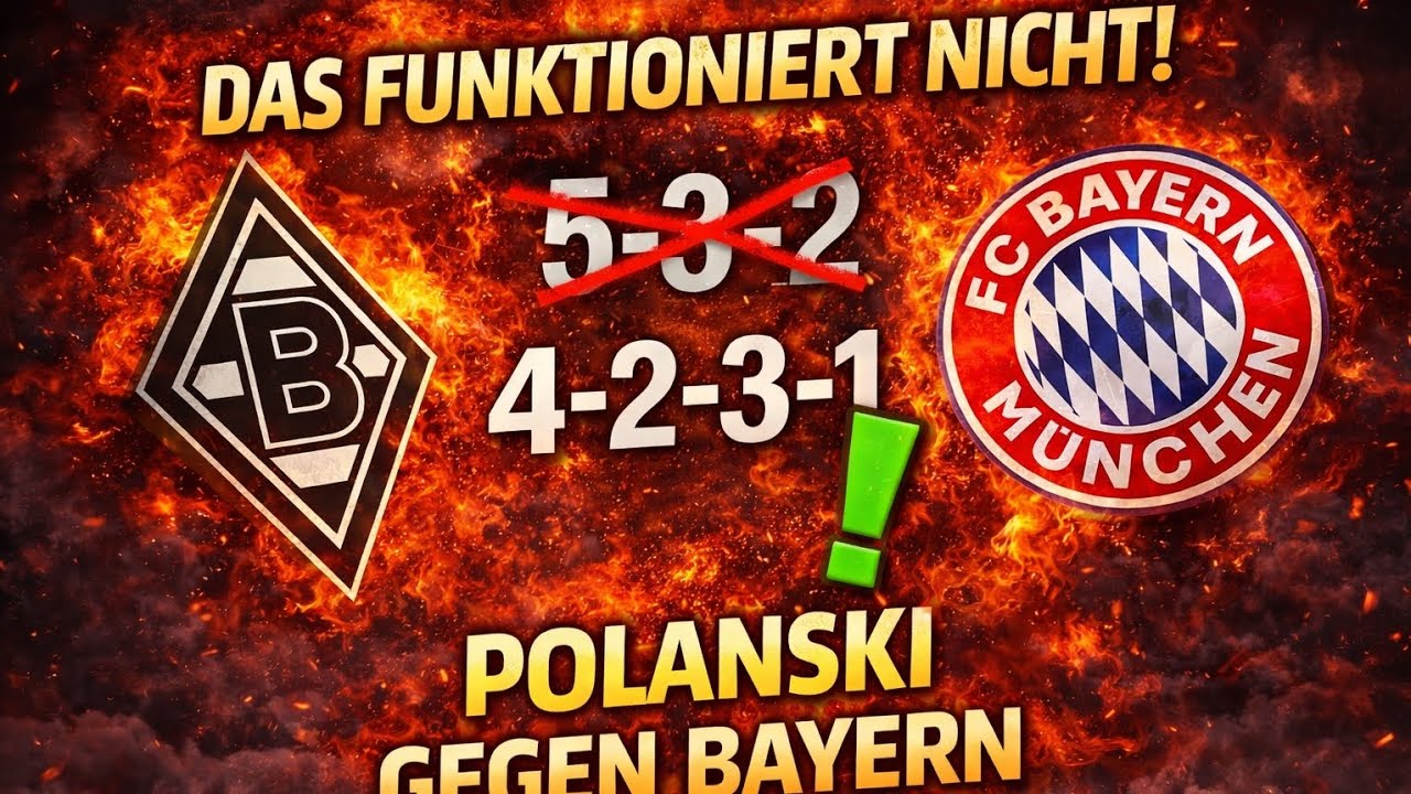 Borussia Mönchengladbach - Prinzip Hoffnung reicht nicht – mein Bayern-Plan