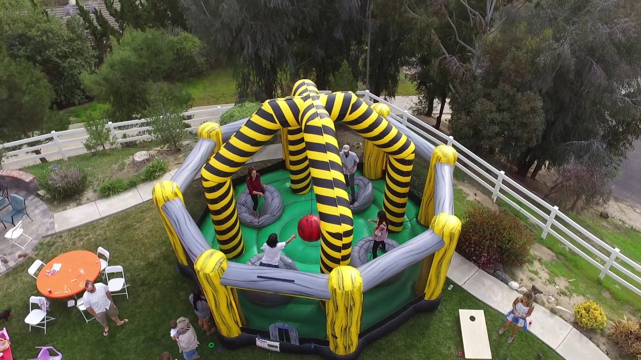Wrecking Ball Interactive Inflatable - Jolly Jumps