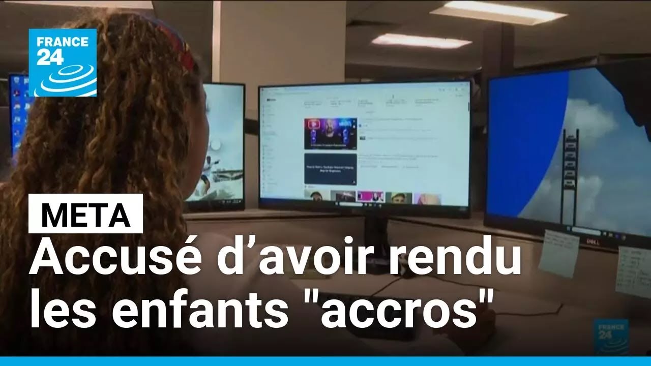 &Eacute;tats-Unis : le groupe Meta accus&eacute; d&rsquo;avoir rendu les enfants 