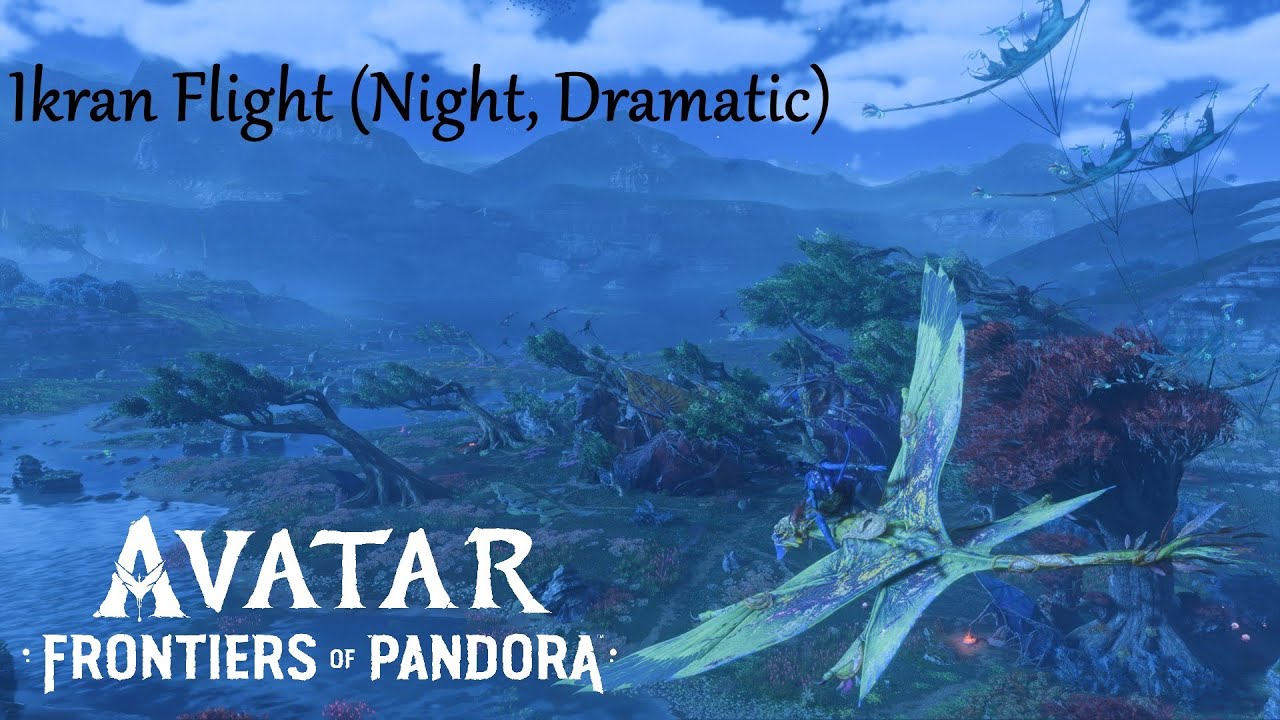 Ikran Flight (Night, Dramatic) - Avatar: Frontiers of Pandora Soundtrack Extended