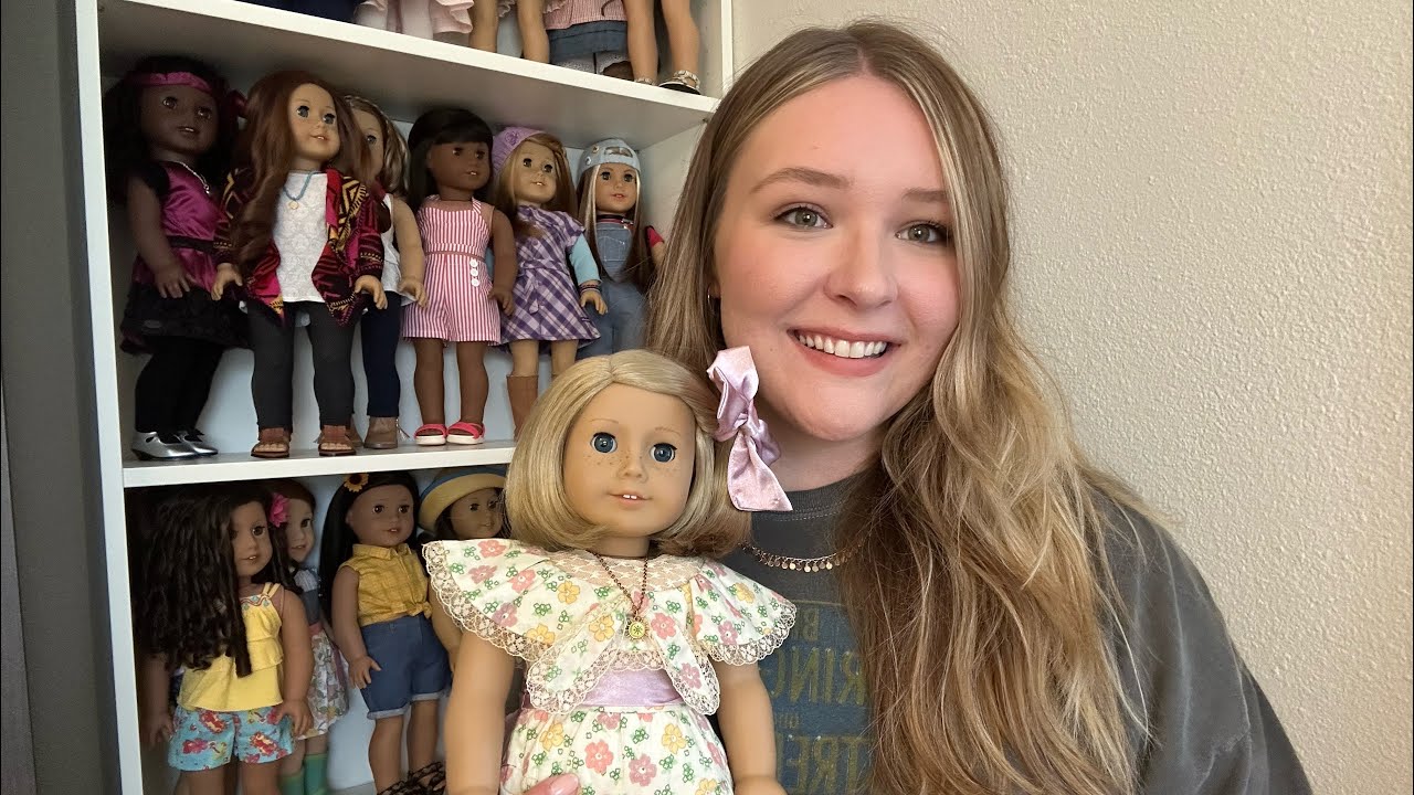 All my American Girl Dolls. July 2023