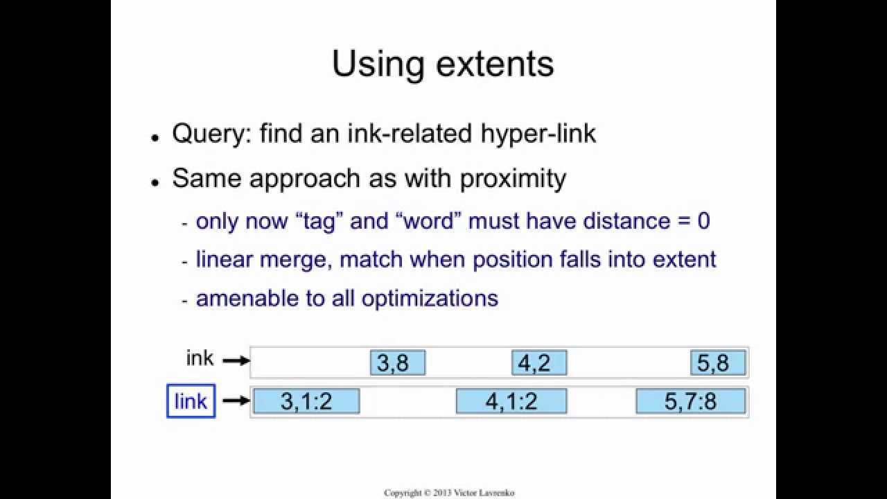 Indexing 5: XML, structure and metadata