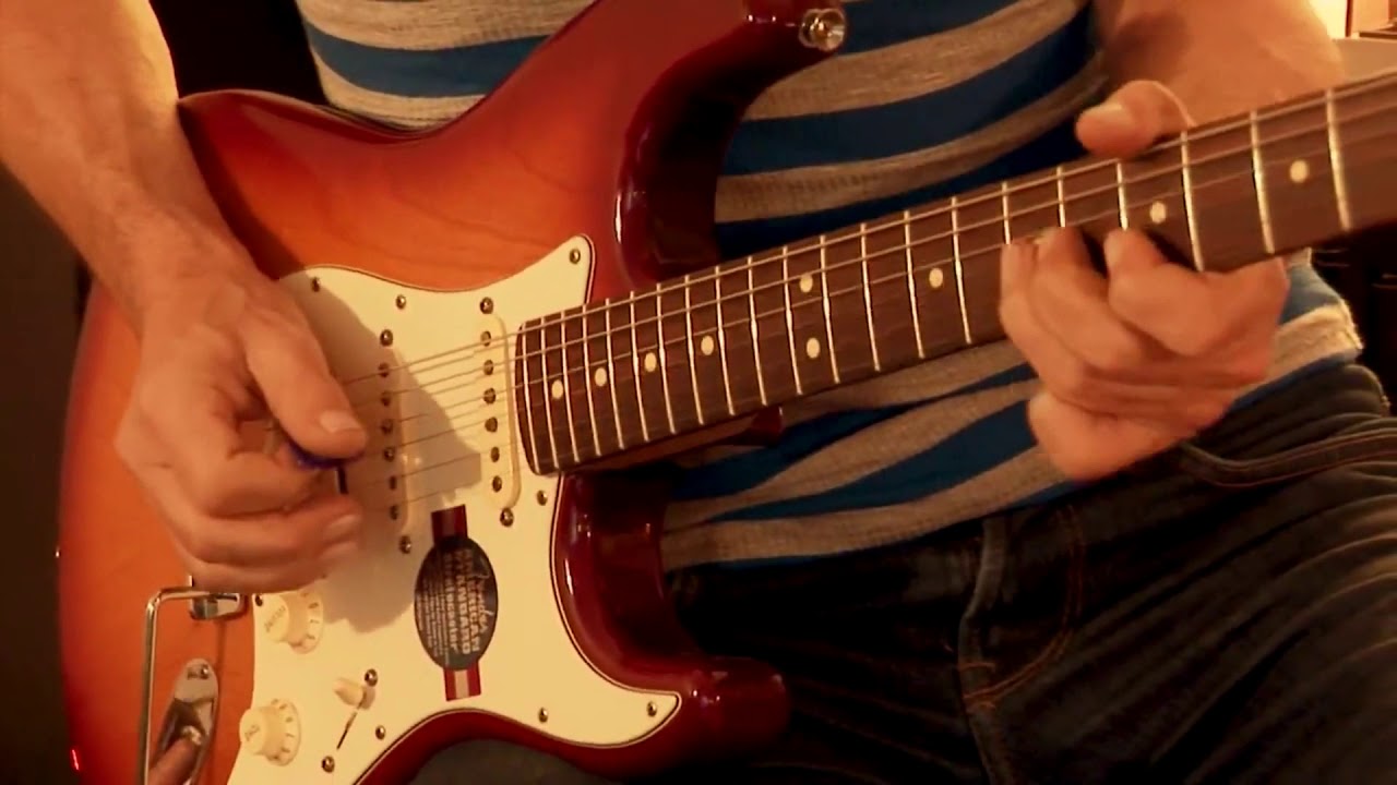 2012 Fender American Std. Stratocaster HSS, Sienna Sunburst, Part1