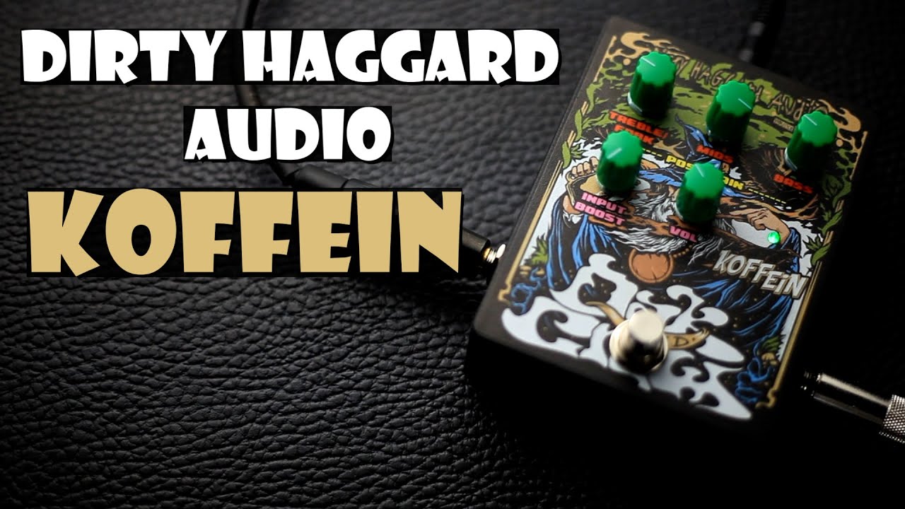 Dirty Haggard Audio Koffein Distortion / Fuzz Pedal || Demo Video