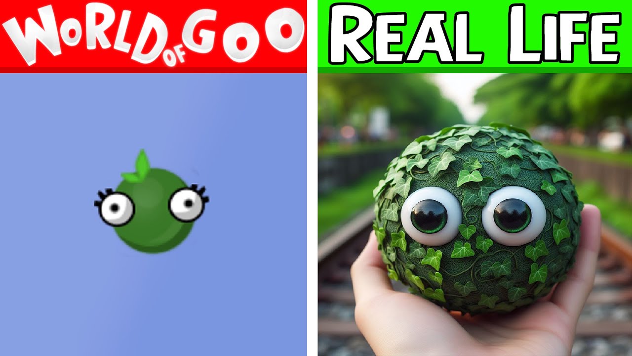 World of Goo Gooballs in real life