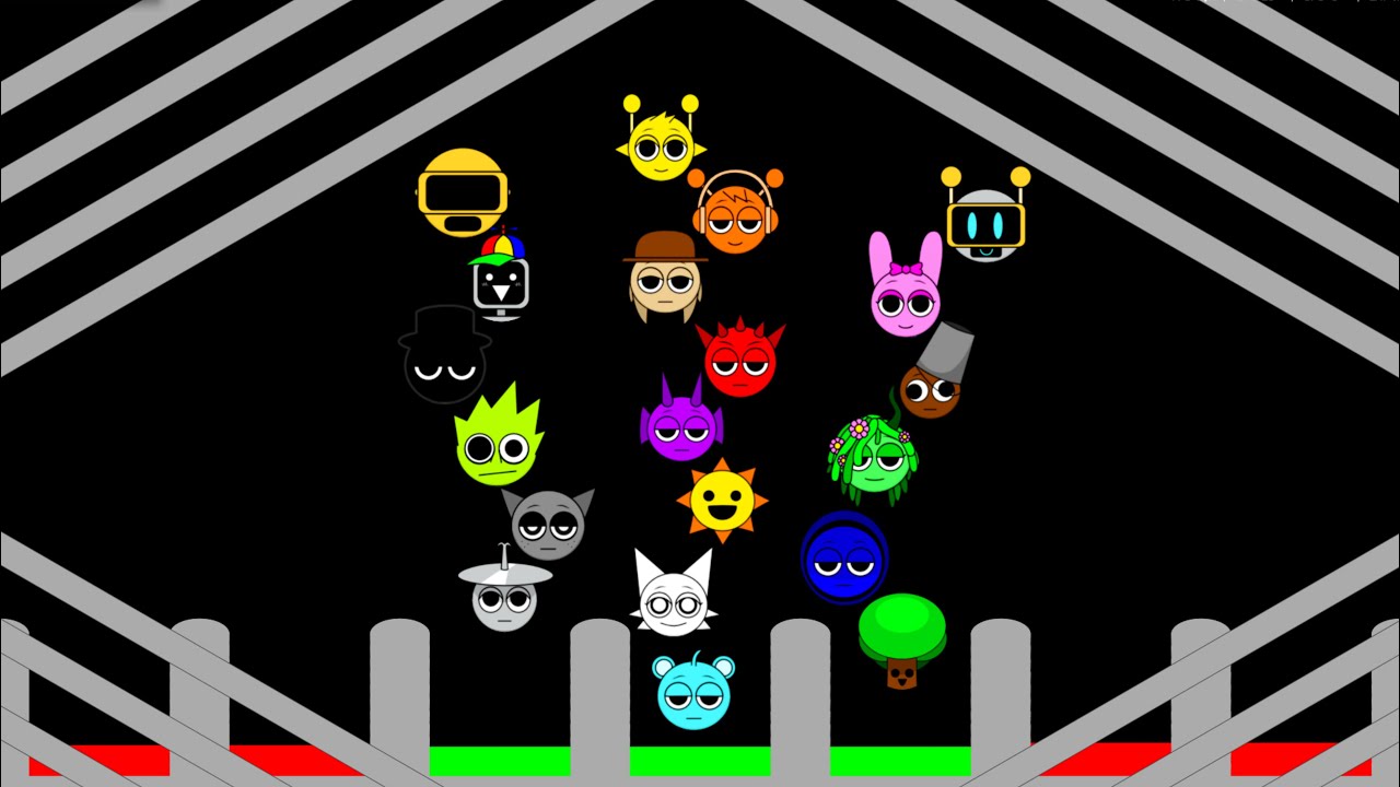 Incredibox Sprunki Marble Race in Algodoo │ Race 30.