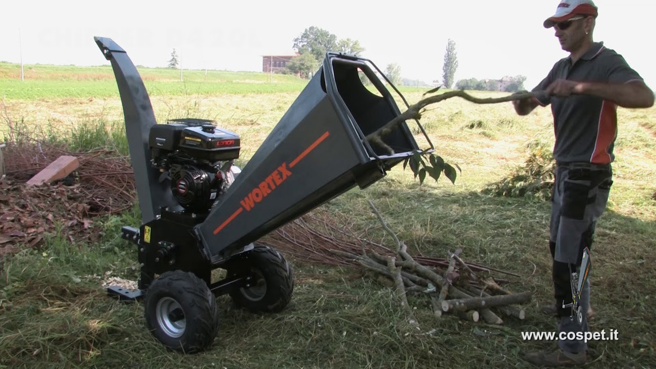 BIOTRITURATORE WORTEX CHIPPER D420 L
