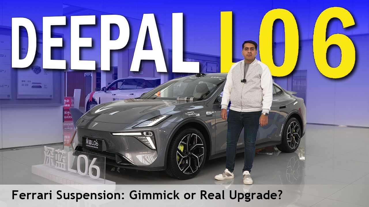 🤯130,000 CNY for a Deep Blue L06 with the same suspension as Ferrari?