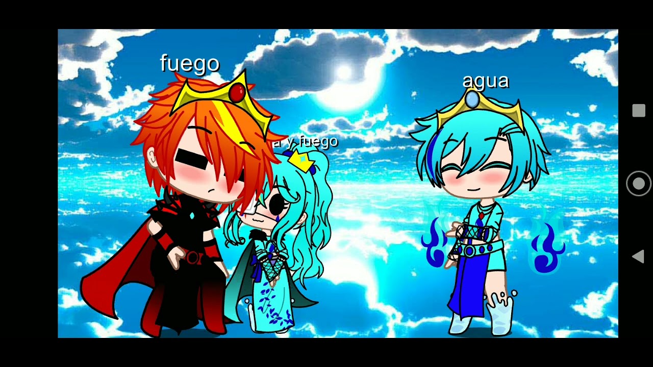 serie de agua y fuego 3/5  💙💦❤🔥