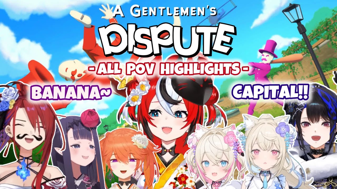【 ALL POV 】HoloEN Gentlemen’s Dispute is ABSOLUTE CINEMA!!【 1 HOUR HIGHLIGHTS 】| Hololive