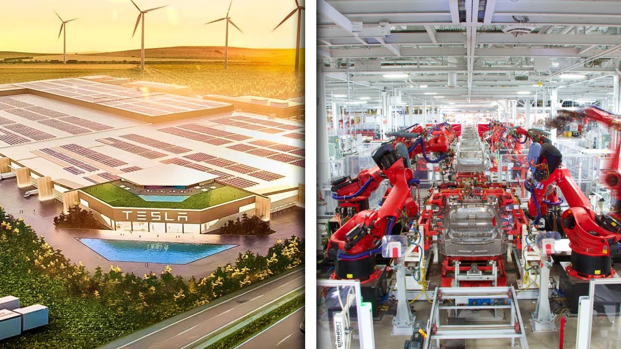 Inside Tesla's $1 Billion TEXAS GIGAFACTORY HQ