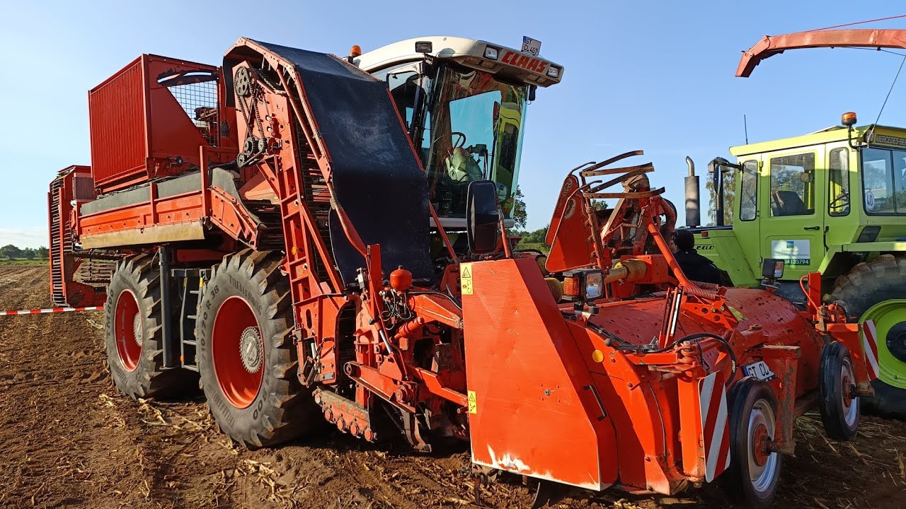 Claas Xerion 3000 mit Holmer Rübenroder , #nordhorn #Rübenroder #holmer #xerion @claas_global