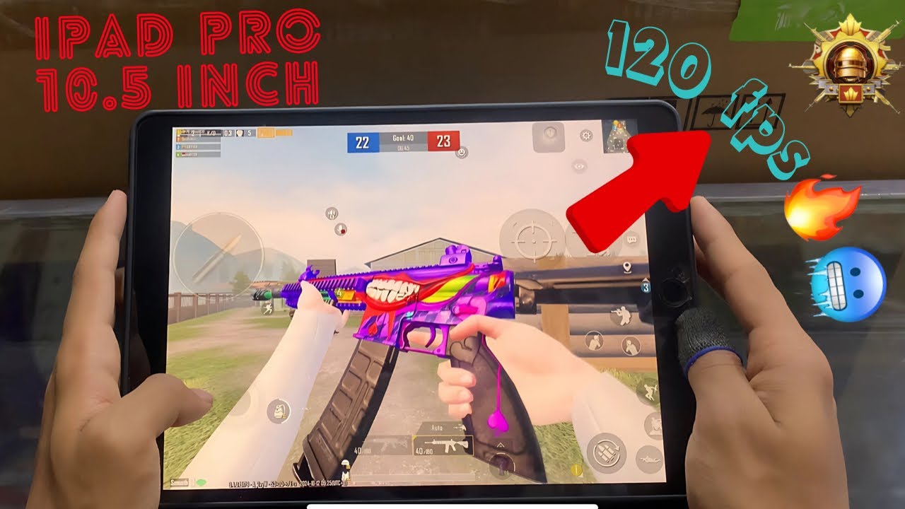Можно ли играть на iPad Pro 10,5 дюйма? (Тест PUBG)