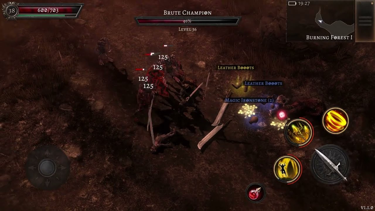Oniro Action RPG Mobile Gameplay