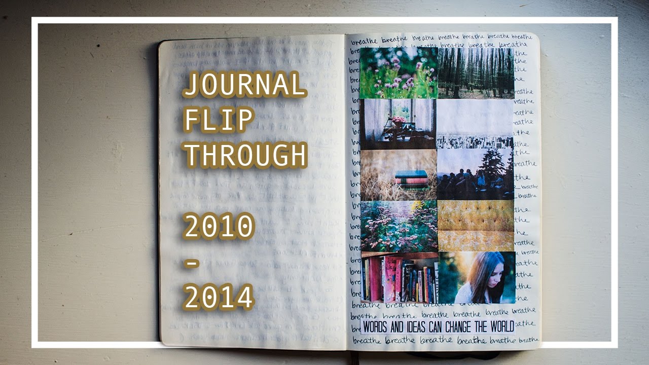 Journal Flip-Through | Moleskine 2010-2014