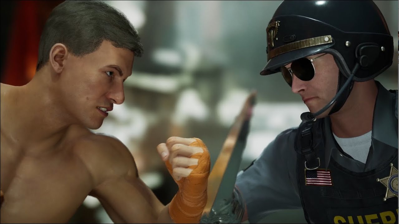 Mortal Kombat 1 Johnny Cage vs T-1000 (Very Hard)