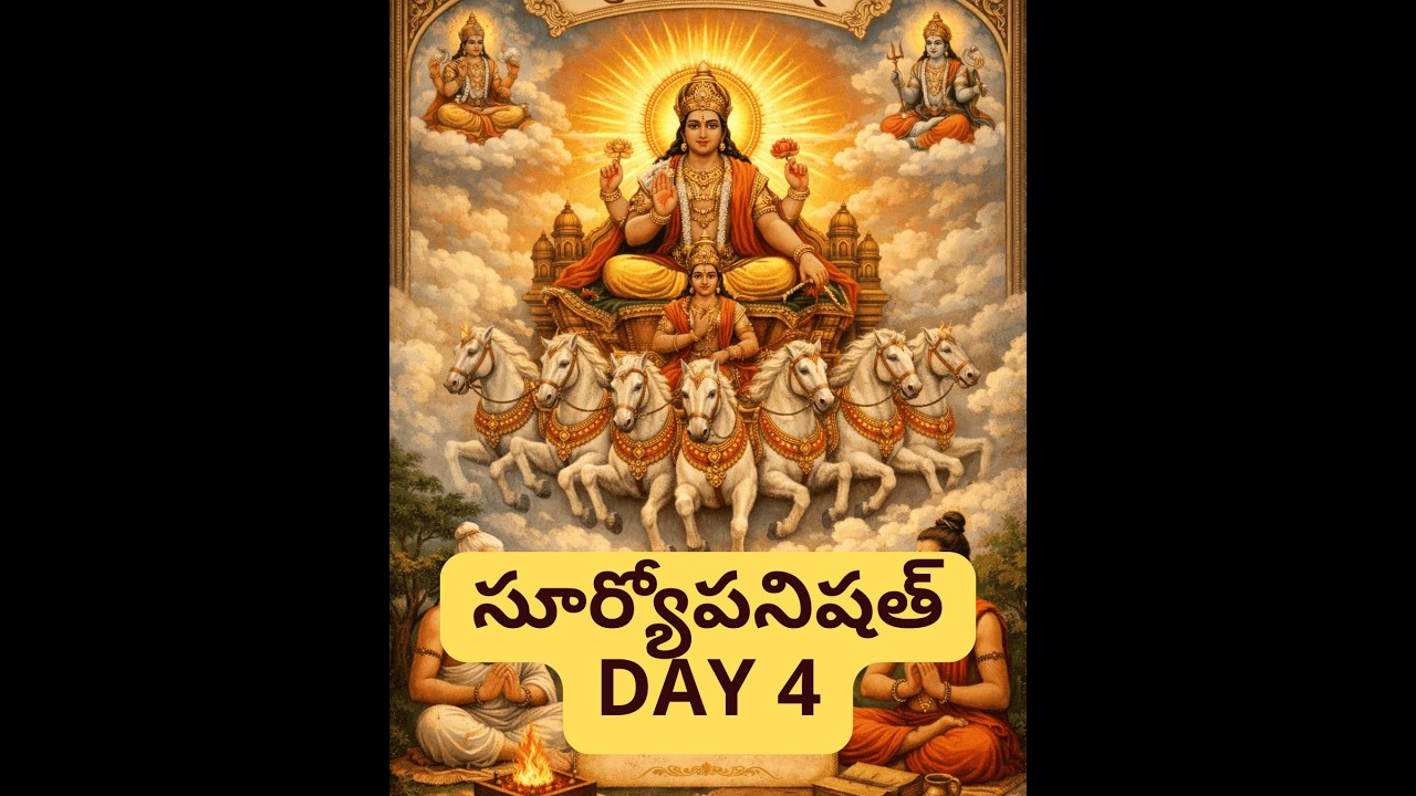 సూర్యోపనిషత్ Day 4 | హృల్లేఖా శక్తి అంటే ఏమిటి? మంత్ర కీలకం రహస్యం #spirituality #telugu #upanishads
