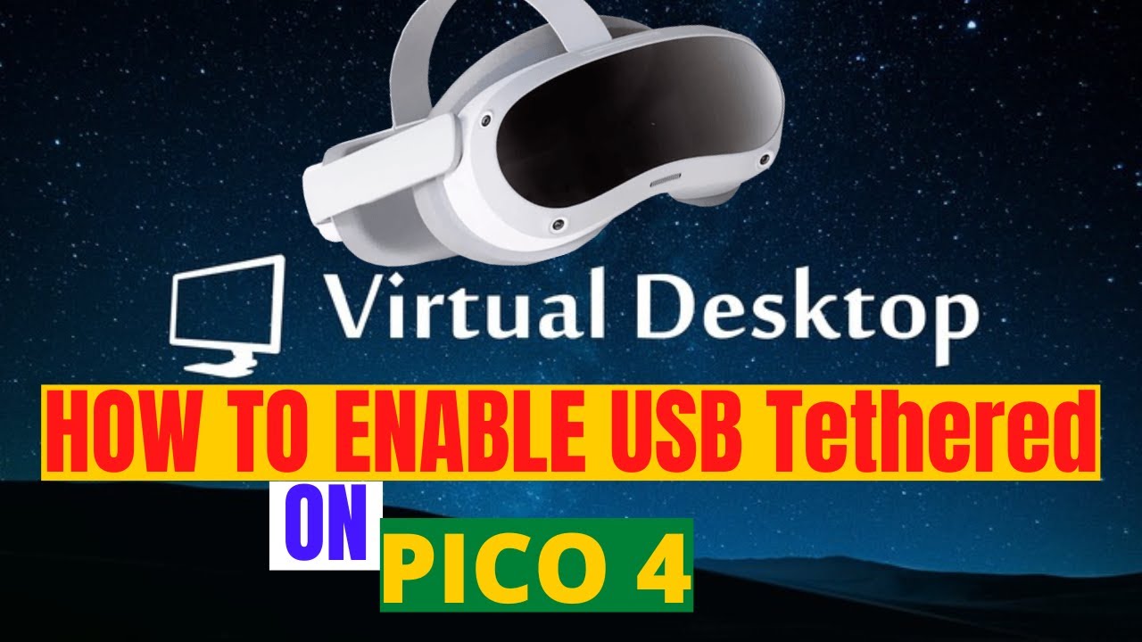 КАК Включить USB-модем на PICO 4