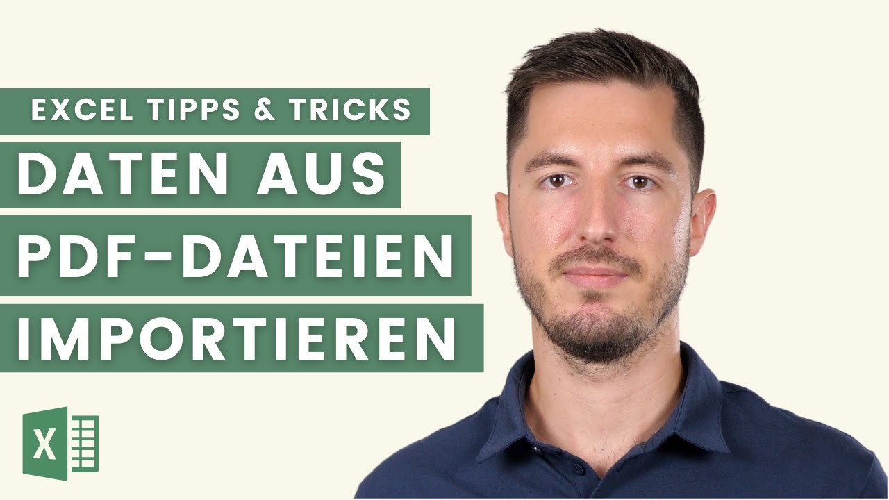 Mithilfe von PowerQuery in Microsoft Excel Daten aus PDF-Dateien importieren und aktualisieren