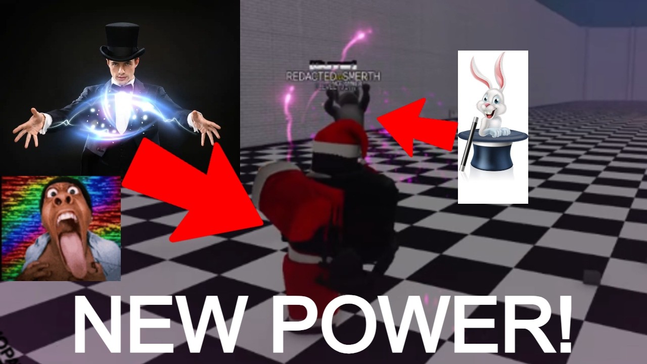 i got the MAGICIAN power (it kinda sucks)
