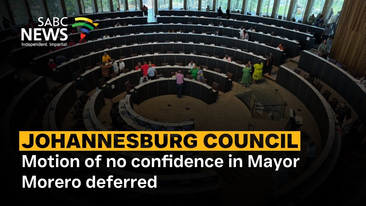 Johannesburg Council | Motion of no confidence in Mayor Morero deferred