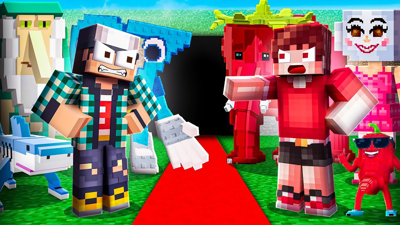 WAR WITH MY WORST ENEMY IN STEAL BRAINROTH IN MINECRAFT!