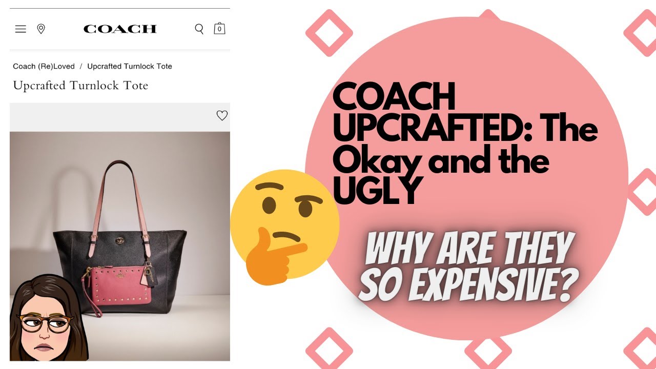 Look at the COACH UPCRAFTED Offerings with Me! Why Are They So Expensive?