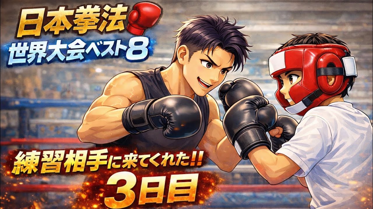日本拳法世界大会ベスト８のパンチを山ちゃんがミットで受けてみた🥊