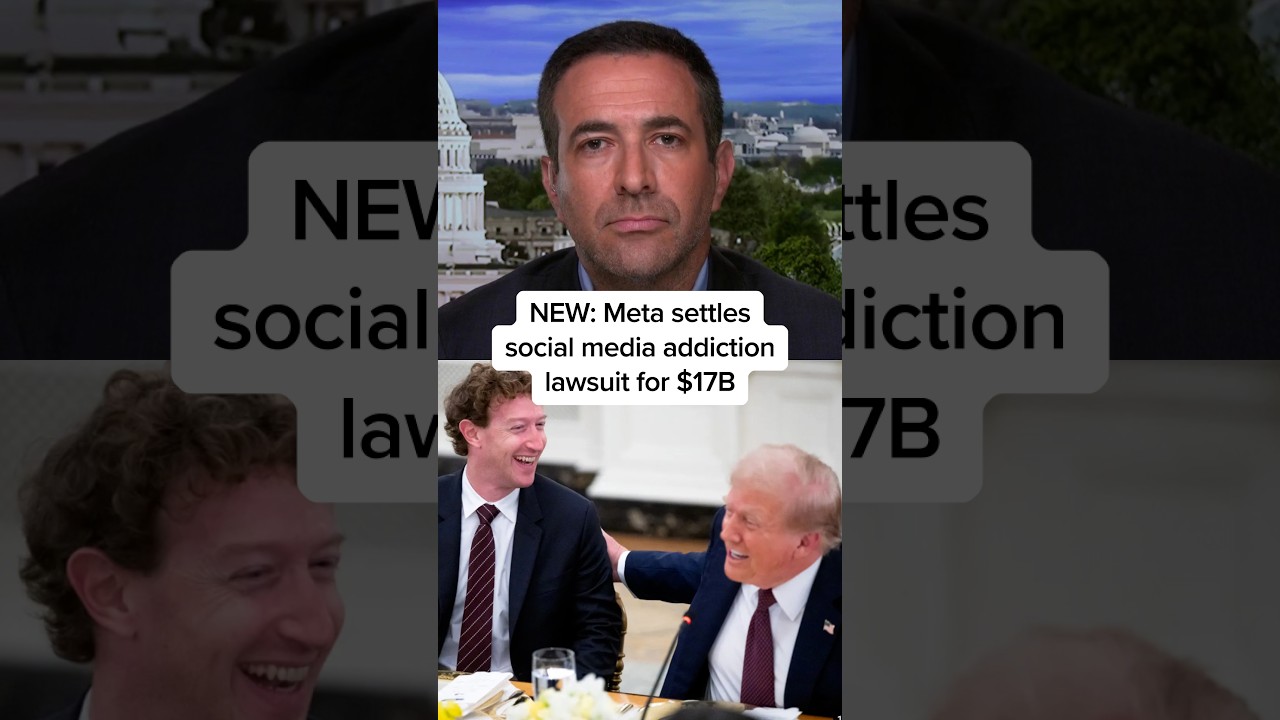 NEW: Meta settles social media addiction lawsuit for $17B
