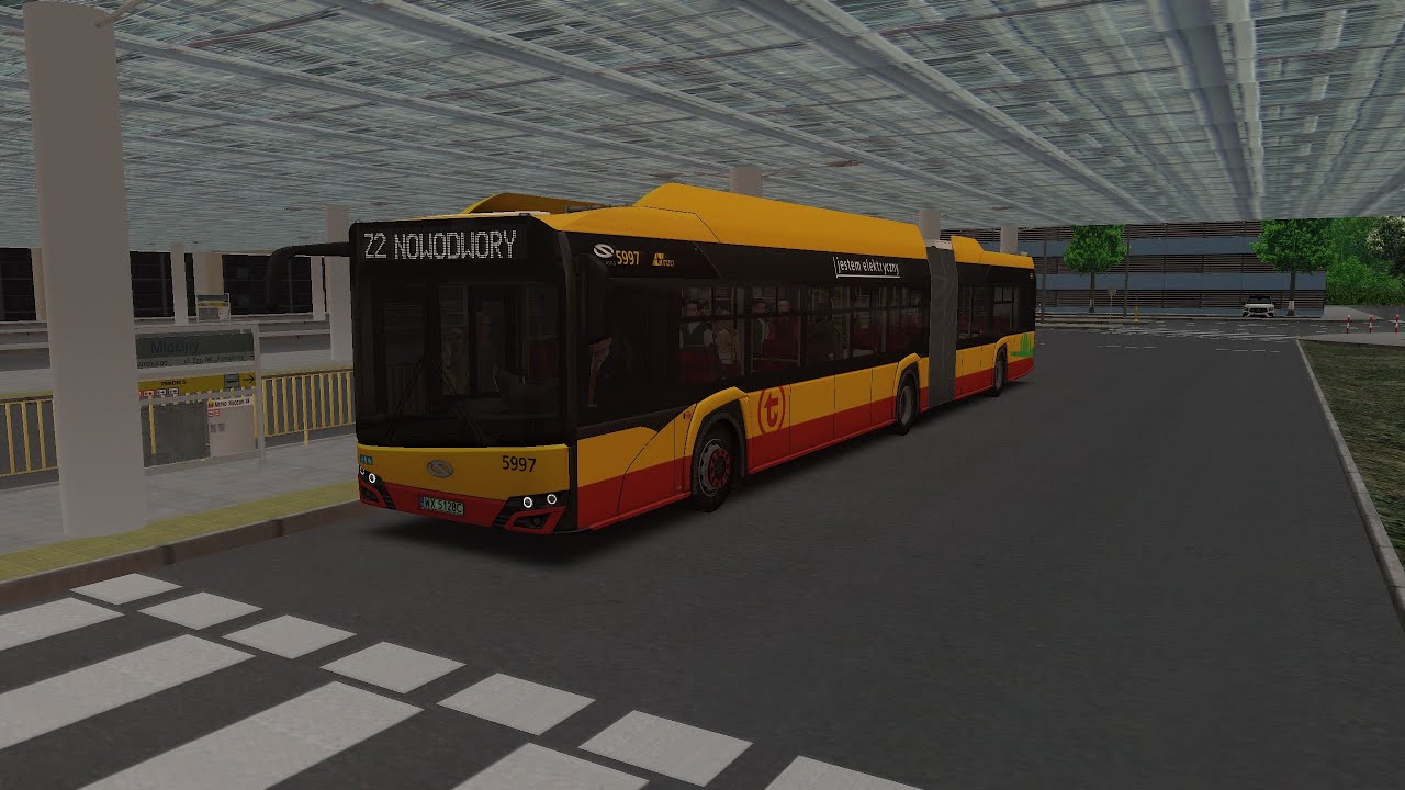 OMSI 2 | Solaris Urbino 18 IV Electric [By Iwo] | Linia Z-2 | Warszawa Białołęka by ReMi&Manek