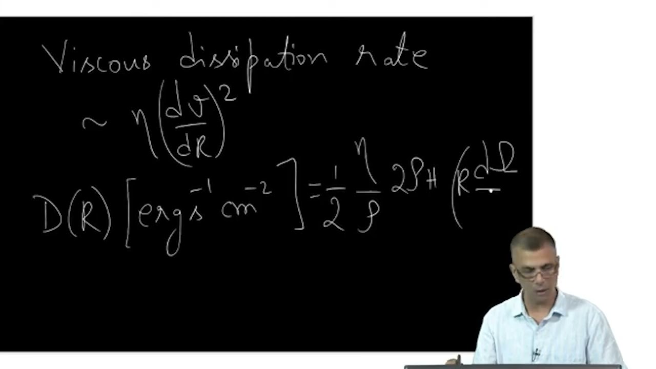 Disk accretion : Viscous dissipation and the... #swayamprabha