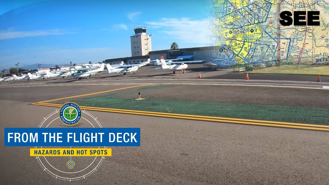 From the Flight Deck – Gillespie Field Airport, CA (SEE)