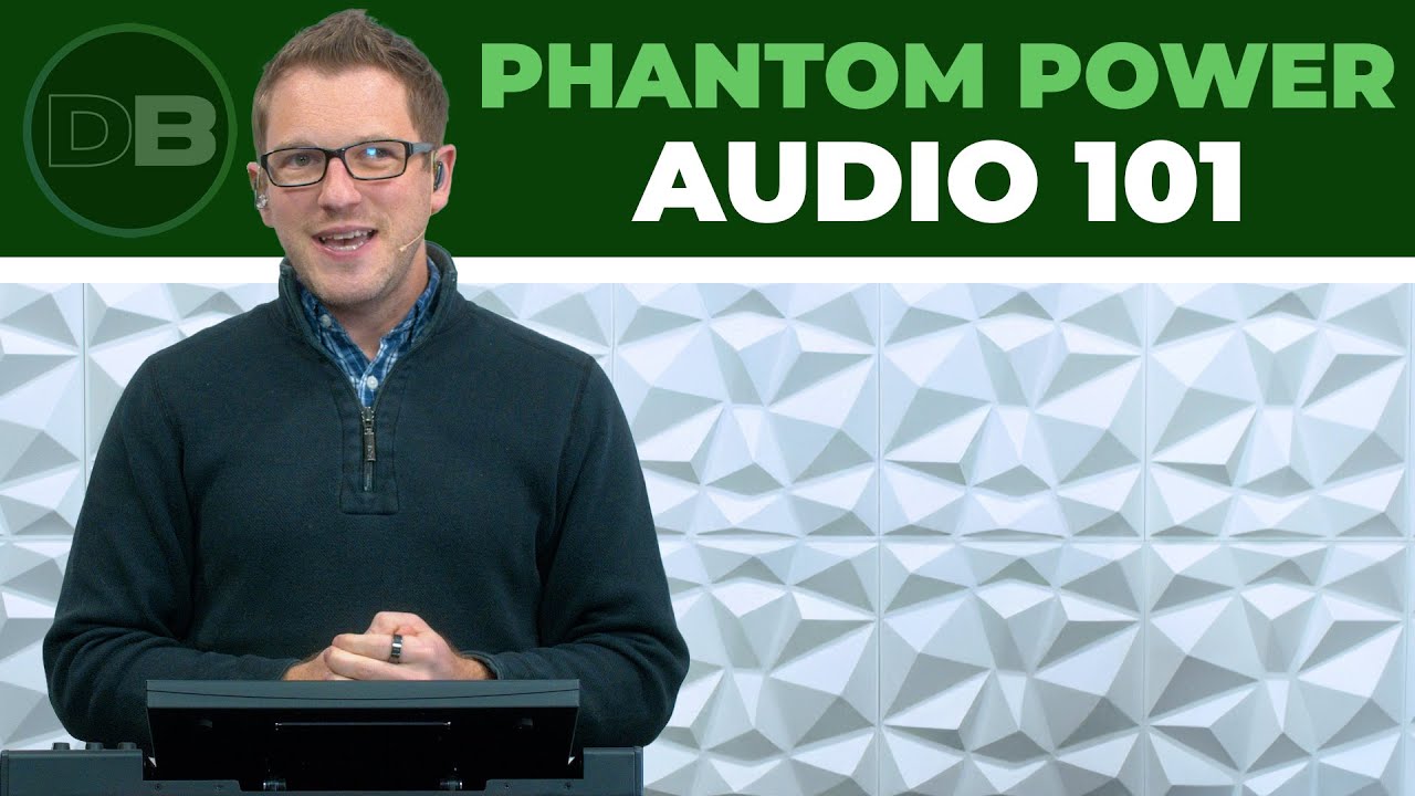 How to Use Phantom Power +48V - Audio 101 Explained