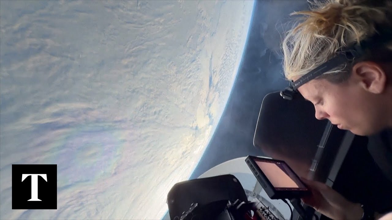 SpaceX crew shares first-ever view of Antarctica from polar space flight
