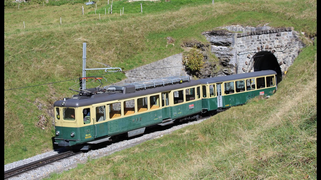 WengernAlpBahn im Sommer 2014 - Güterzüge und alte Triebwagen