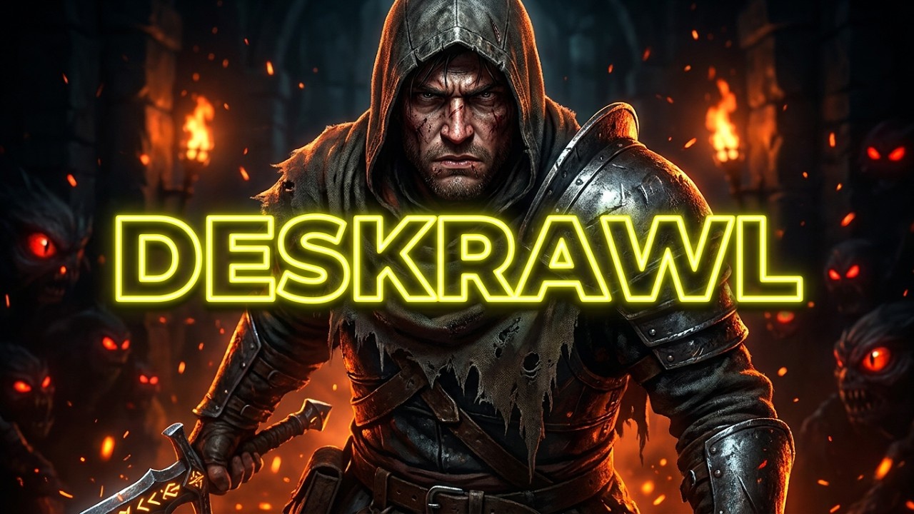 ЭТА ИГРА ИГРАЕТ САМА? 😱 | Deskrawl: Idle ARPG