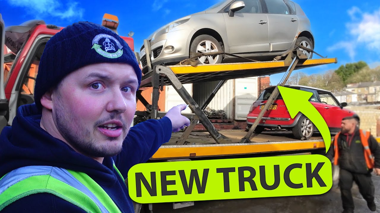 The New Recovery Trucks Historic First Collection of Scrap Cars!