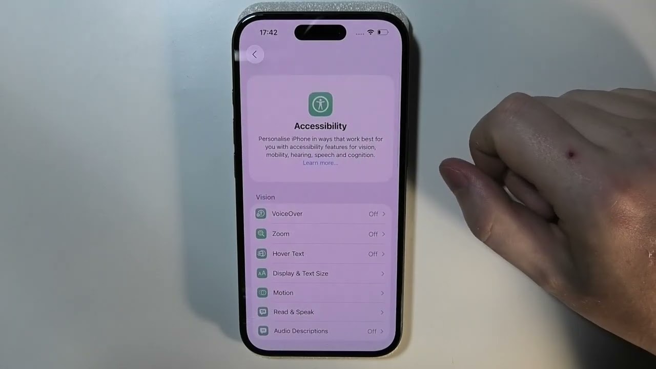 iPhone 17 &mdash; как включить функцию &laquo;Двойное нажатие для пробуждения экрана&raquo; (iOS 26)