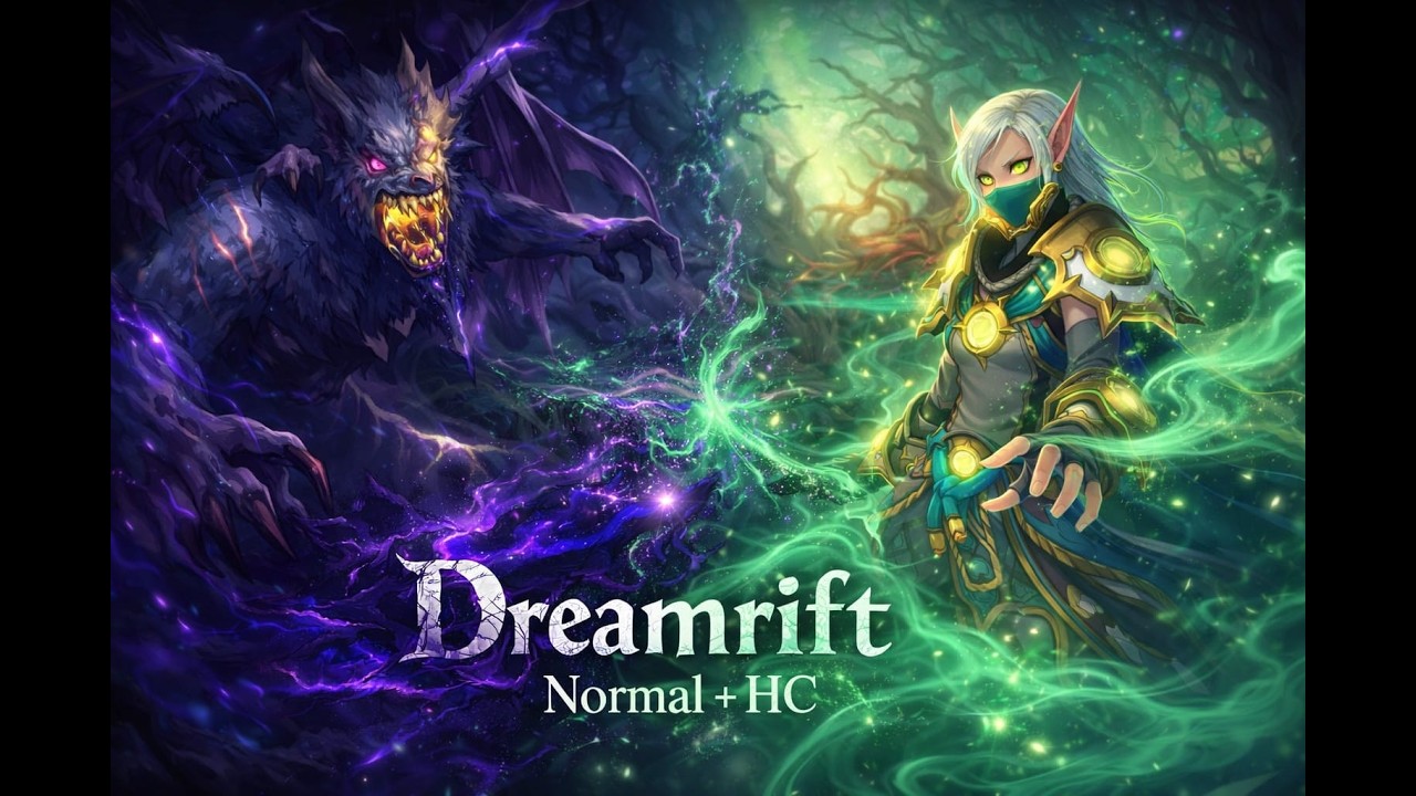 Dreamrift: Chimaerus Normal+Heroic  | Mistweaver Monk &mdash; Carrying Raids One Heal at a Time | Midnight