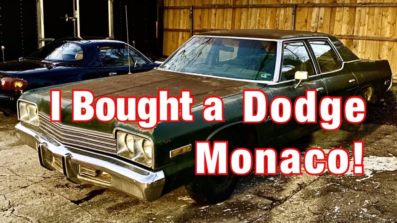 I bought a 1974 Dodge Monaco!