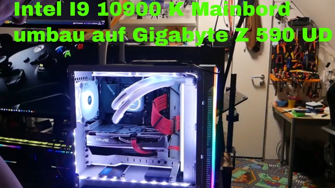 Intel I9 10900 K mainbord umbau auf Gigabyte Z 590 UD