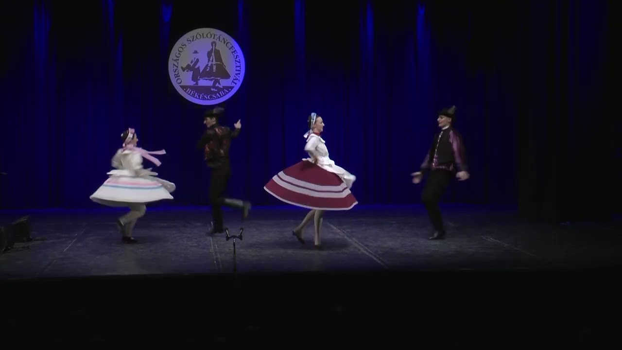 Hudák Dóra - Takács Gábor Bence, Jámbor Enikő - Varga László: Kalocsai lassú és friss csárdás
