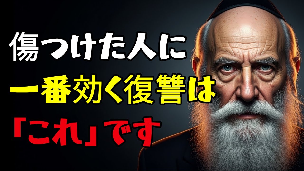 傷つけた人に一番効く復讐は「これ」だった｜タルムードの知恵