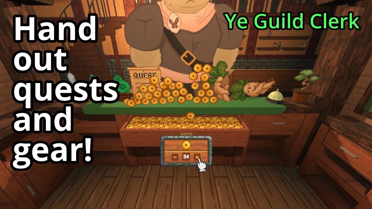 Run Your Own Fantasy Guild Behind The Desk! | Ye Guild Clerk