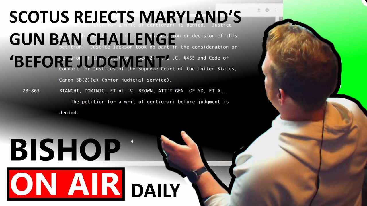 SCOTUS rejects Maryland’s gun ban challenge ‘before judgment’