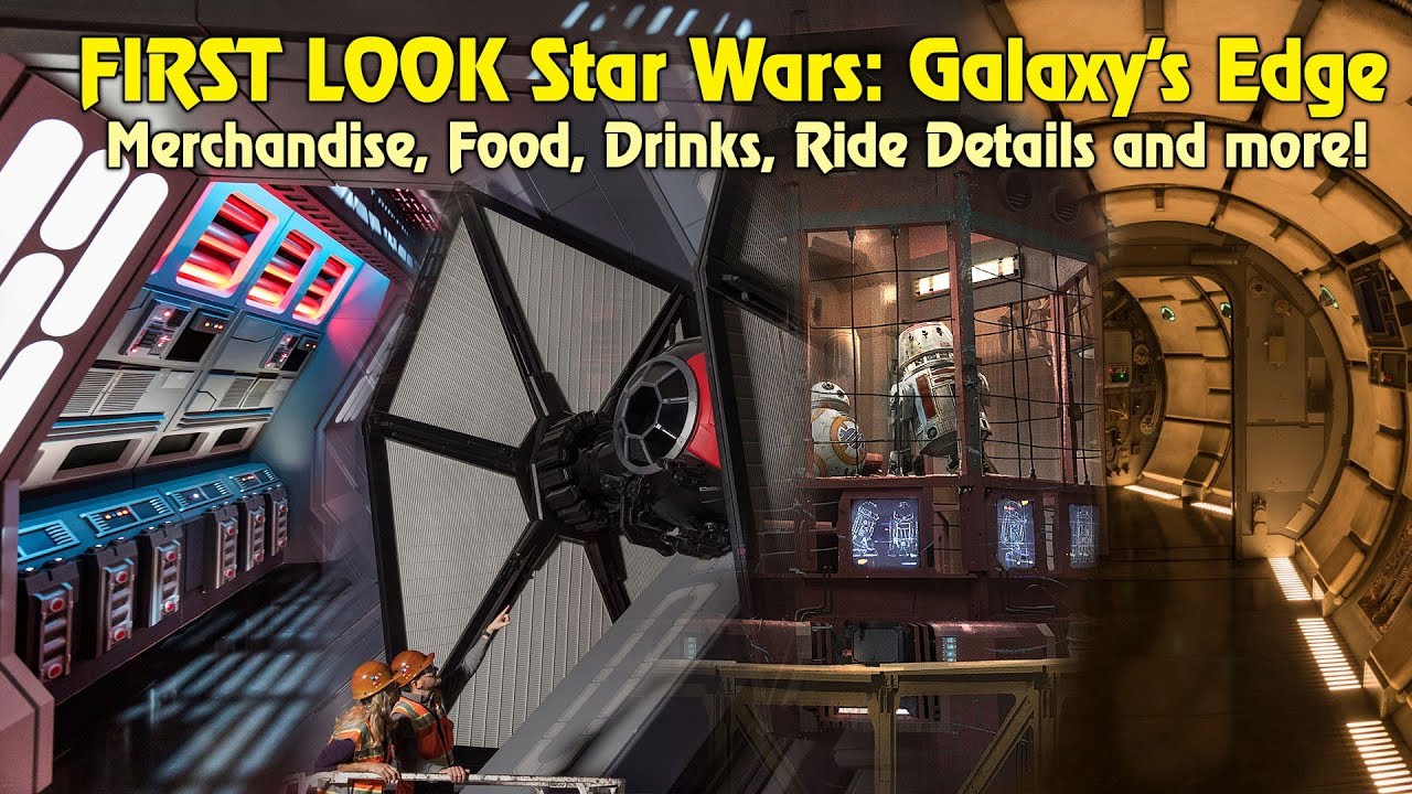 Star Wars: Galaxy's Edge, FIRST LOOK at new food, drinks, merchandise, ride details and more!