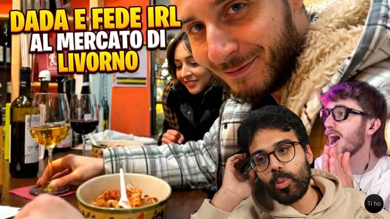 Se magna e se beve al Mercato di Livorno con Dada e Fede (IRL) - Dario Moccia w/ Masseo e Masella