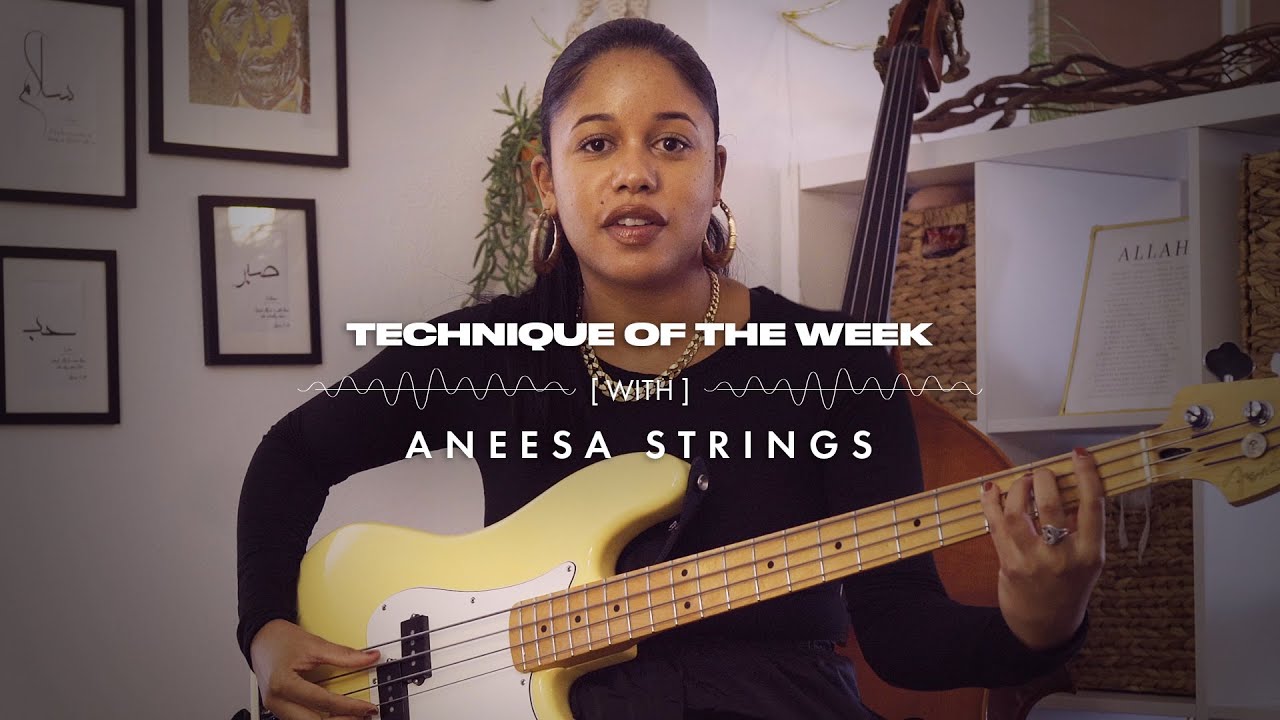 Aneesa Strings Teaches Us The Palm Mute | Technique of the Week | Fender