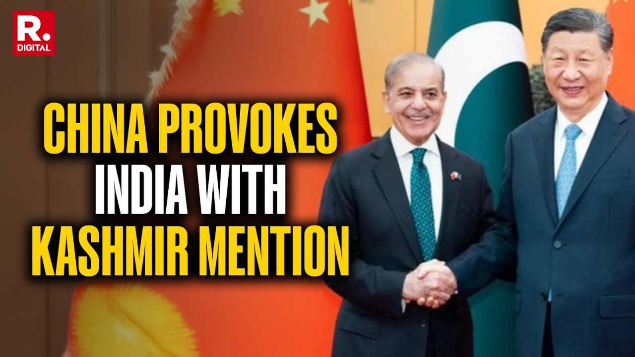 BREAKING: Pakistan-China Issue Joint Statement Mentions Kashmir As 'Left Over', Seeks UNSC Meddling