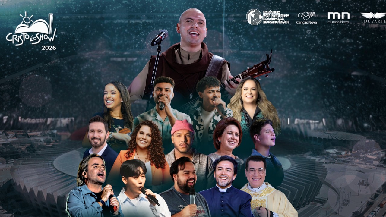 Cristo &eacute; o Show 2026 AO VIVO | O Maior Festival Cat&oacute;lico do Brasil direto do Mineir&atilde;o #freigilson